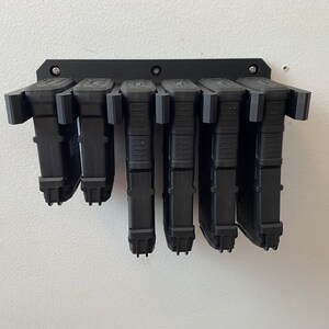 Wall Mount Magazine Holder PMag 6 Slot (Buy 2 Get a FREE low-profile PMag mount)