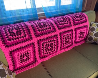 Vintage Hand Crocheted Blanket