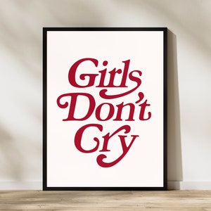 Girls Dont Cry Rug - Etsy