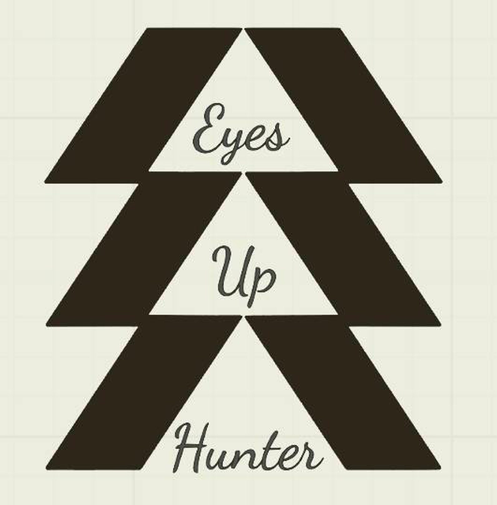 Hunter Eyes up Guardian Vinyl Decal Etsy