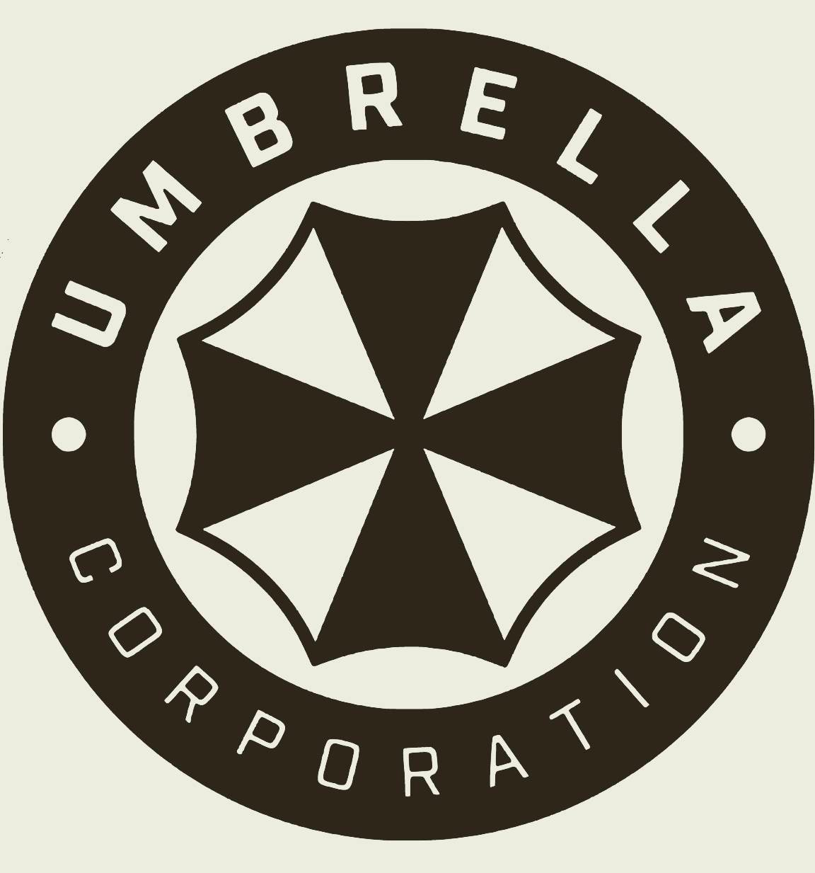 Large Umbrella Corporation Logo Resident Evil Vinyl Decal Sticker 10H x  10W