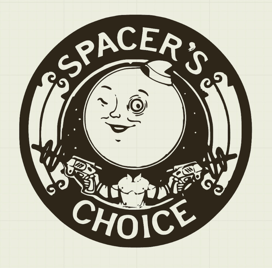 Outer World Spacers Choice Logo Vinyl Decal Etsy