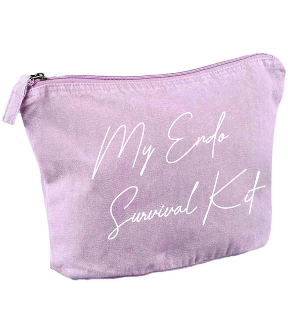 Endo Survival Kit - Dyed Garment Bag - Endometriosis/Daily essentials