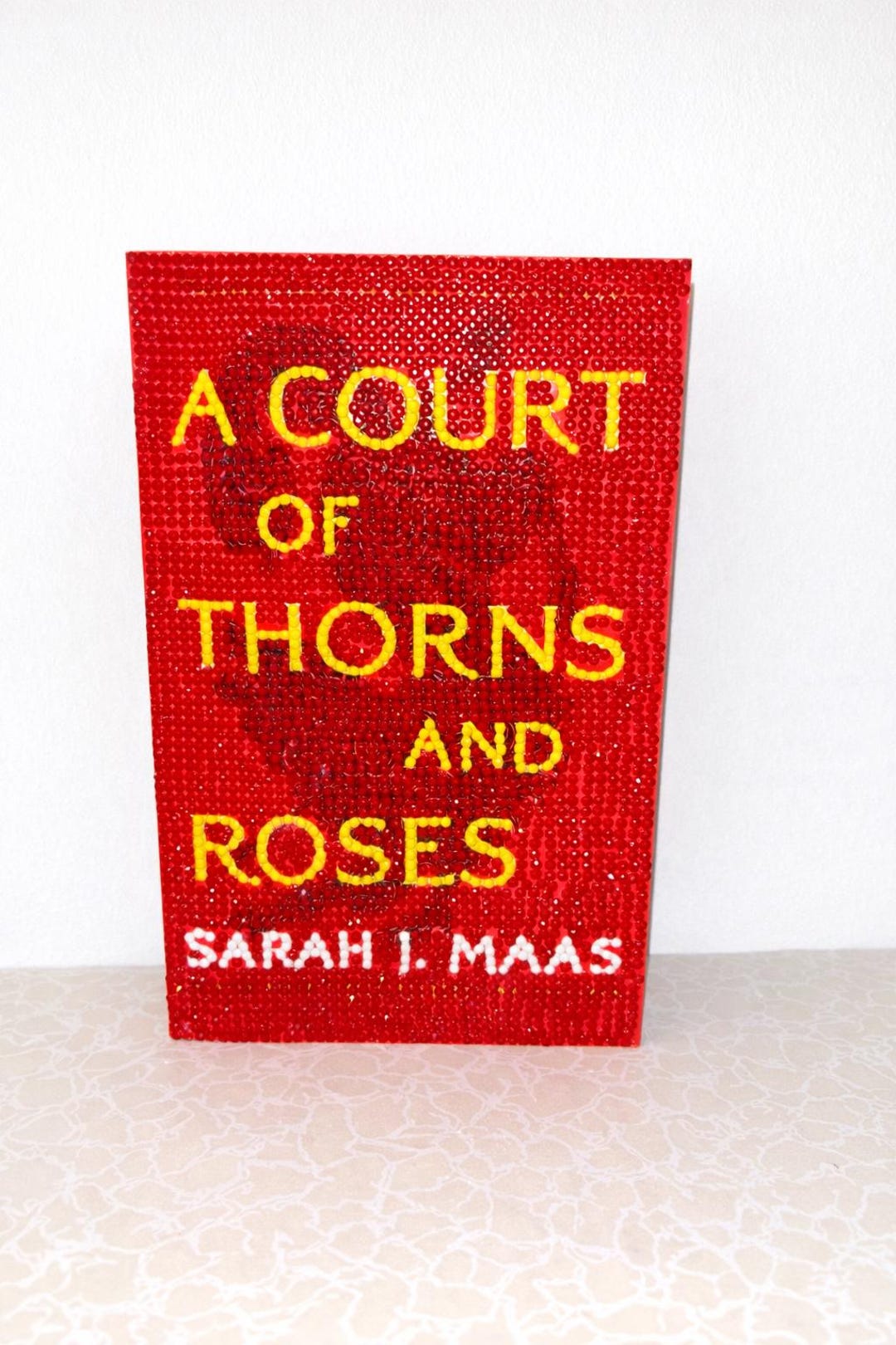 ACOTAR Bedazzled & Sprayed Edges | A Court of Thorns and Roses Decor ...