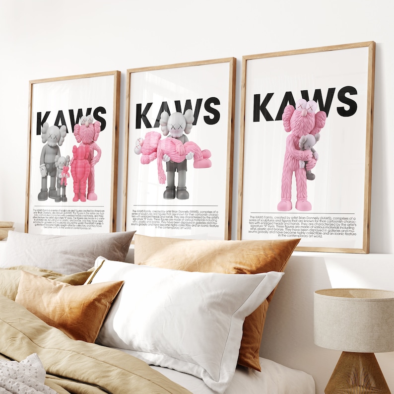 Modern Hypebeast Figure Poster Set: 3 Digital Download, Minimalist ...