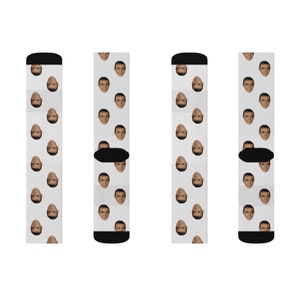 Sean Connery Socks | Celebrity Socks Gift Idea | Socks for Goldfinger Movie Fans | Funny Socks Gift Idea | Custom Socks Gift Idea image 3