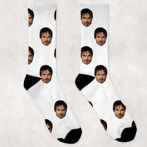 Ian Somerhalder Socks | Celebrity Socks Gift Idea | Socks for Changing Hearts Movie Fans | Funny Socks Gift Idea | Custom Socks Gift Idea
