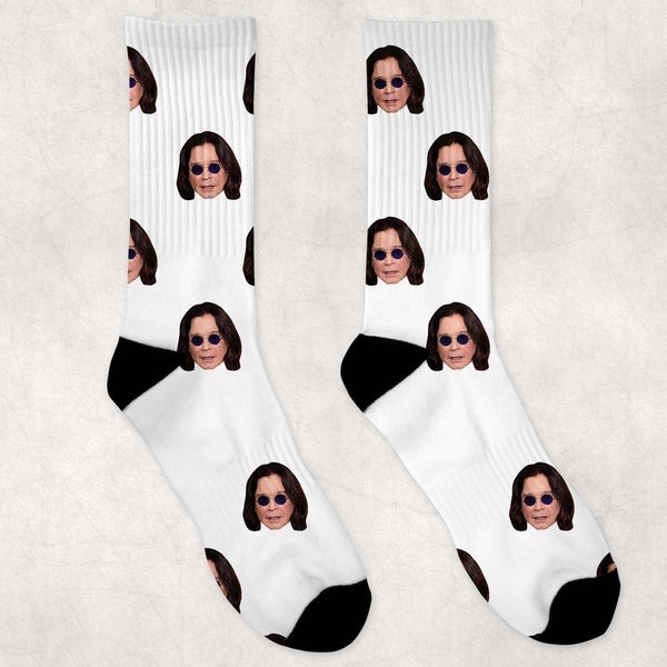 Ozzy Osbourne Socks | Celebrity Socks Gift Idea | Socks for Ozzy Osbourne Fans | Funny Socks Gift Idea | Custom Socks Gift Idea