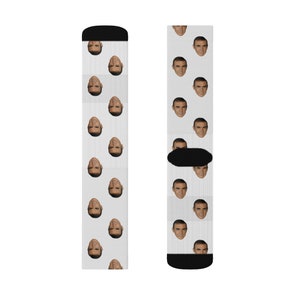 Sean Connery Socks | Celebrity Socks Gift Idea | Socks for Goldfinger Movie Fans | Funny Socks Gift Idea | Custom Socks Gift Idea image 4