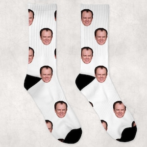 John C. Reilly Socks | Celebrity Socks Gift Idea | Socks for Boogie Nights Movie Fans | Funny Socks Gift Idea | Custom Socks Gift Idea