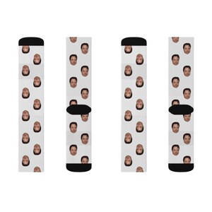 Brendan Fraser Socks | Celebrity Socks Gift Idea | Socks for The Mummy Movie Fans | Funny Socks Gift Idea | Custom Socks Gift Idea image 3
