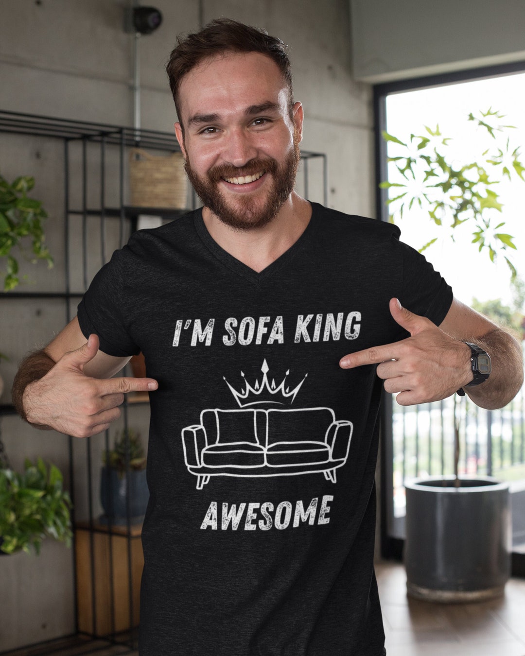 I'm Sofa King Awesome Funny Parody Reference Shirt Etsy