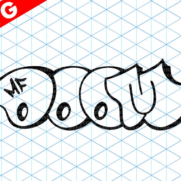 MF DOOM Logo SVG