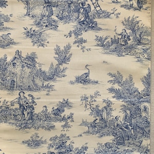 Toile de Jouy, sold by the meter