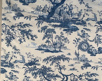 Tissu imprimé Toile de Jouy