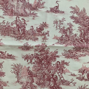 Toile de Jouy, French printed fabric