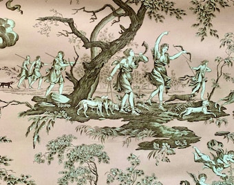 Toile de Jouy, tissu imprimé français