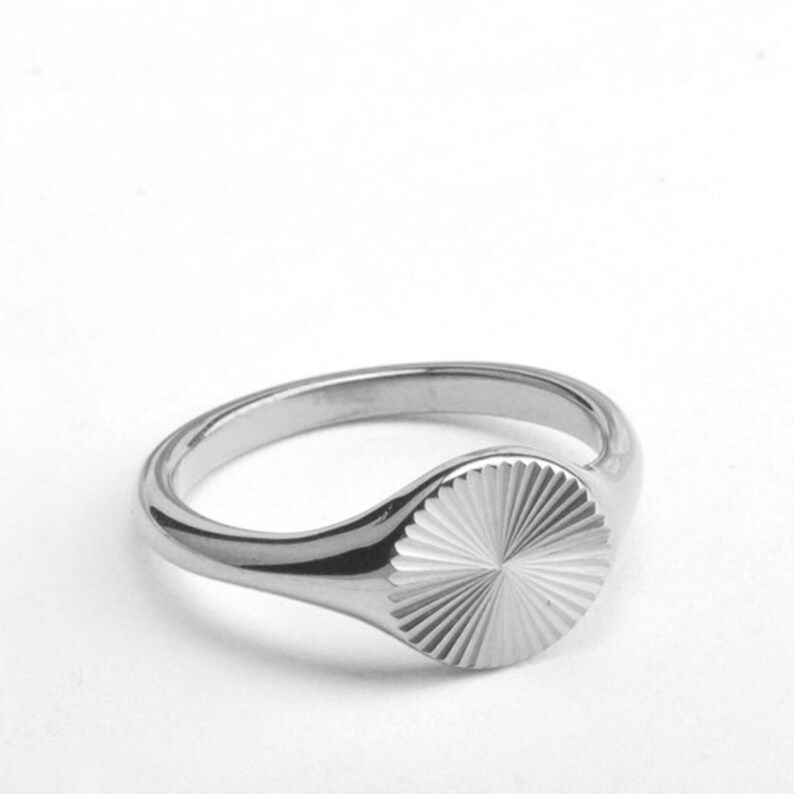 Elegant 18K Gold Filled Sun Ring Vintage Star Gold Etsy