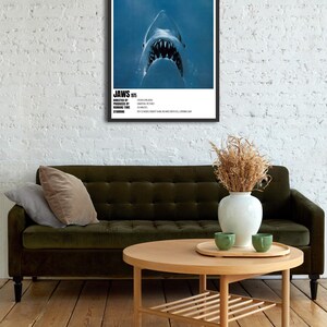 JAWS Steven Spielberg Movie Poster