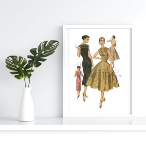 Fashion Illustration,fashion Printable Wall Art,wall Decor,digital ...