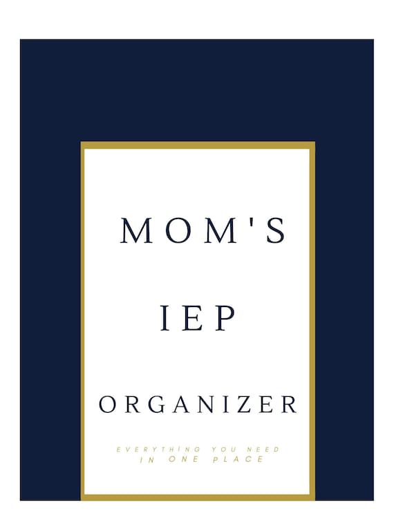 Mom's IEP Organization Binder Bundle