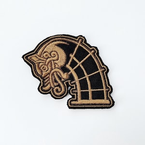 Drakar Head Embroidered Patch: Viking Morale Patch