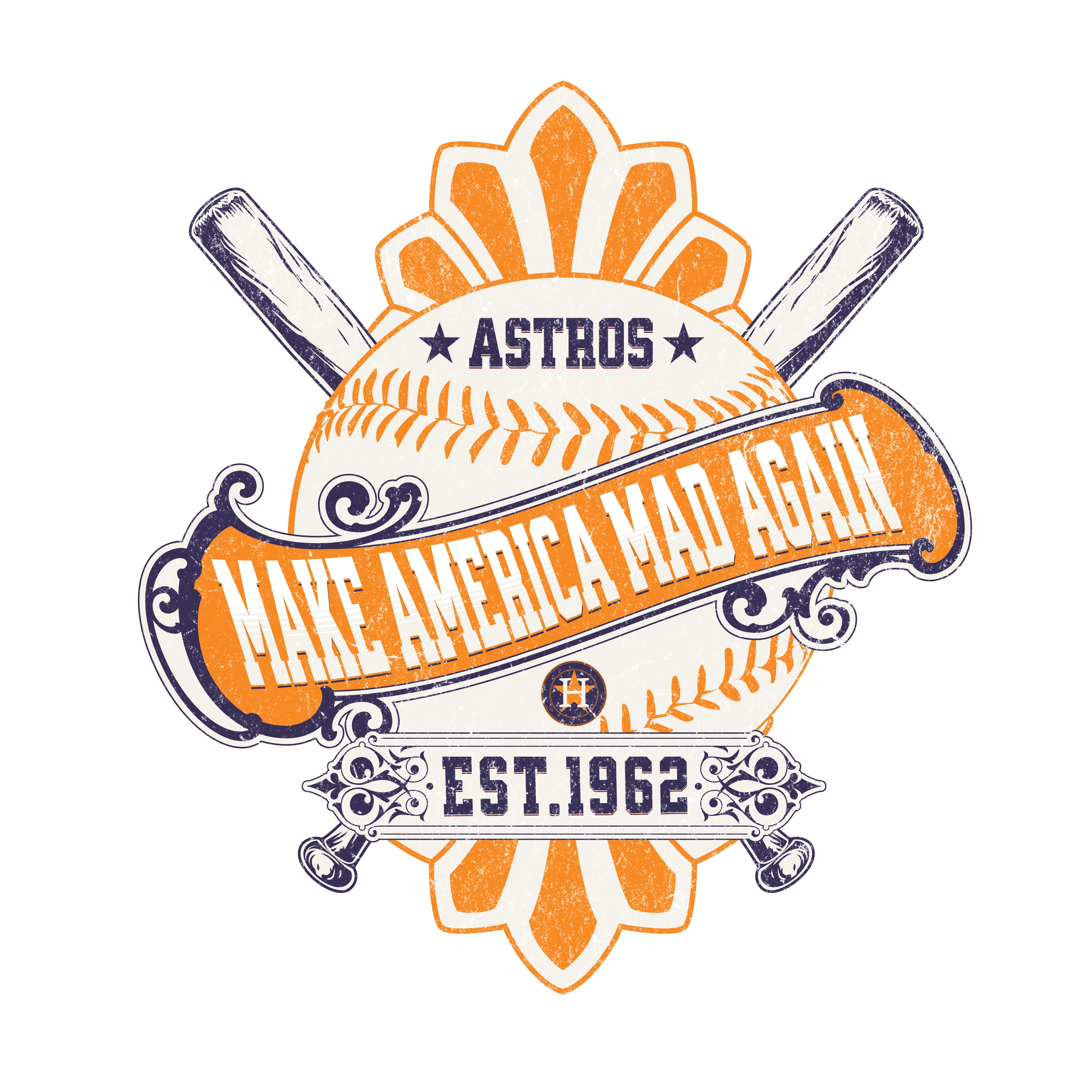 Astros png, make america mad again, Vintage houston texas png, Digital  Download