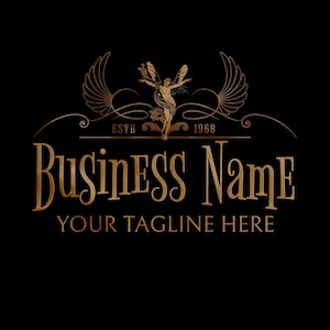 Angel wings logo, logo angel wings gold , angelic logo, wings logo , gold black angel wings logo, angel wings halo logo design gold black