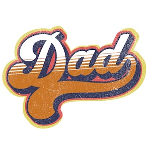 Retro Dad PNG Sublimation Design, vintage, Distressed, Digital Download, Clipart, templates, Print
