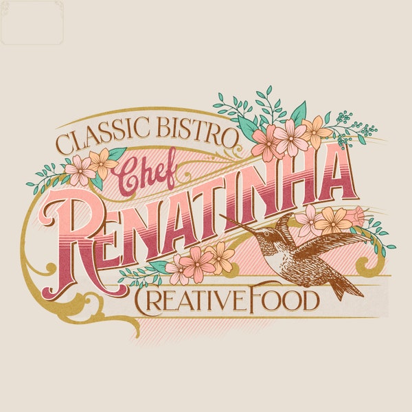 Custom Logo - Chef logo - food logo design- Cooking logo - Restaurant Logo -Business Logo Design - Vintage or Retro Logo - Professional Logo
