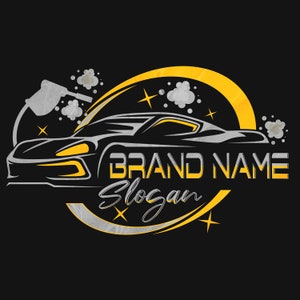 car wash logo - car wash - wash - auto detailing - car logo - car vector - vector - illustration - automotive
