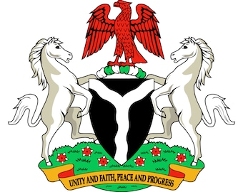 coat of arms of the Federal Republic of Nigeria PNG