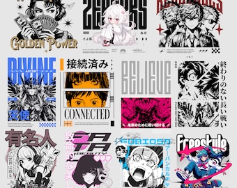 95+ Anime Shirt Designs PNG , Streetwear & Famous Characters