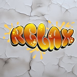 Nombre de graffiti personalizado, graffiti personalizado, nombre de estilo de arte callejero, graffiti adhesivo, para impresión a pedido, regalo personalizado png