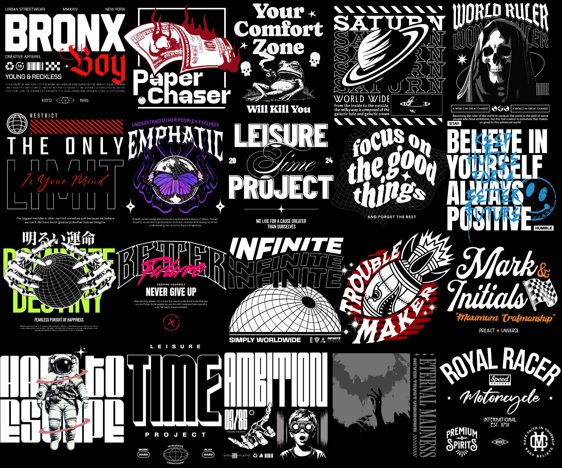 COVERNATのMulti Logo Typography Graphic T-Shirt 全2色 Multi Typographic T-Shirt Dark Navy - Covernat | 60% - Asian