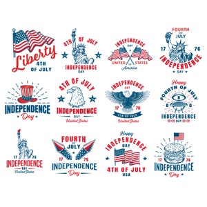 4th of July PNG Bundle,July 4th png, fourth of july png, independence day png, patriotic png