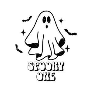 Spooky one PNG , Halloween Birthday Sublimation