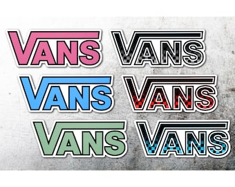 VANS Die Cut Sticker Off The Wall Vinyl Decal Skateboard Car Laptop - Waterproof