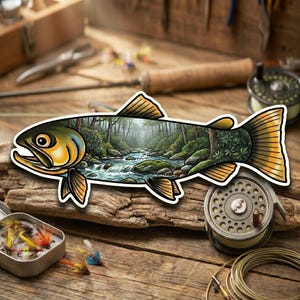 Orvis Trout - Etsy