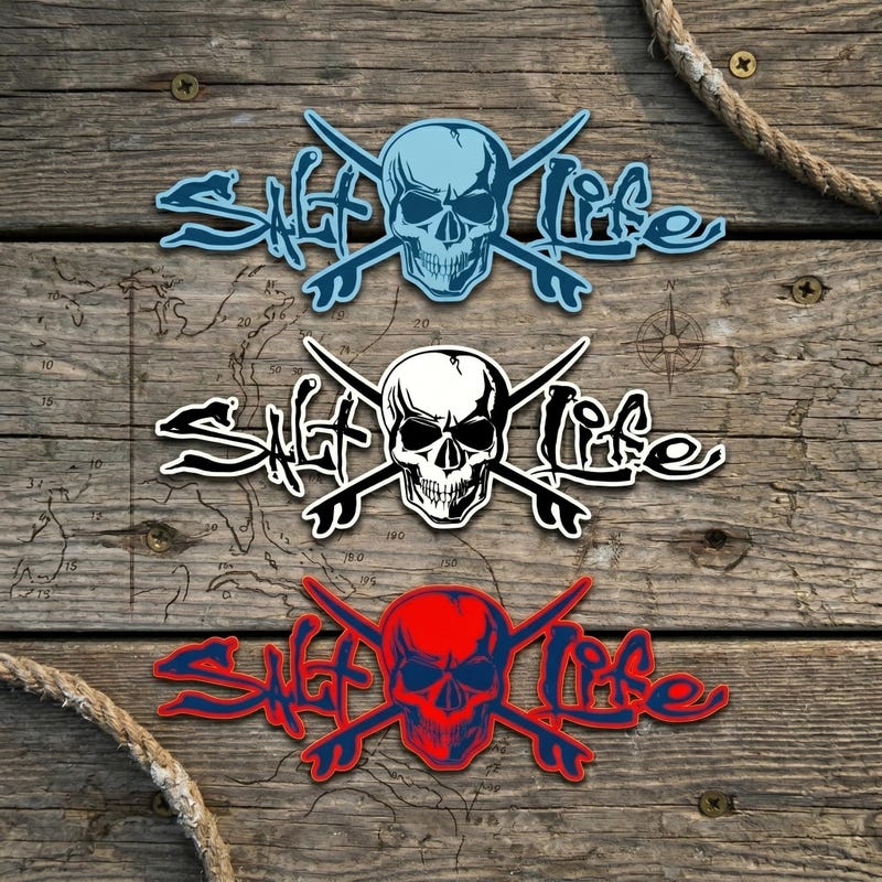 Salt Life Decal Sticker - Etsy