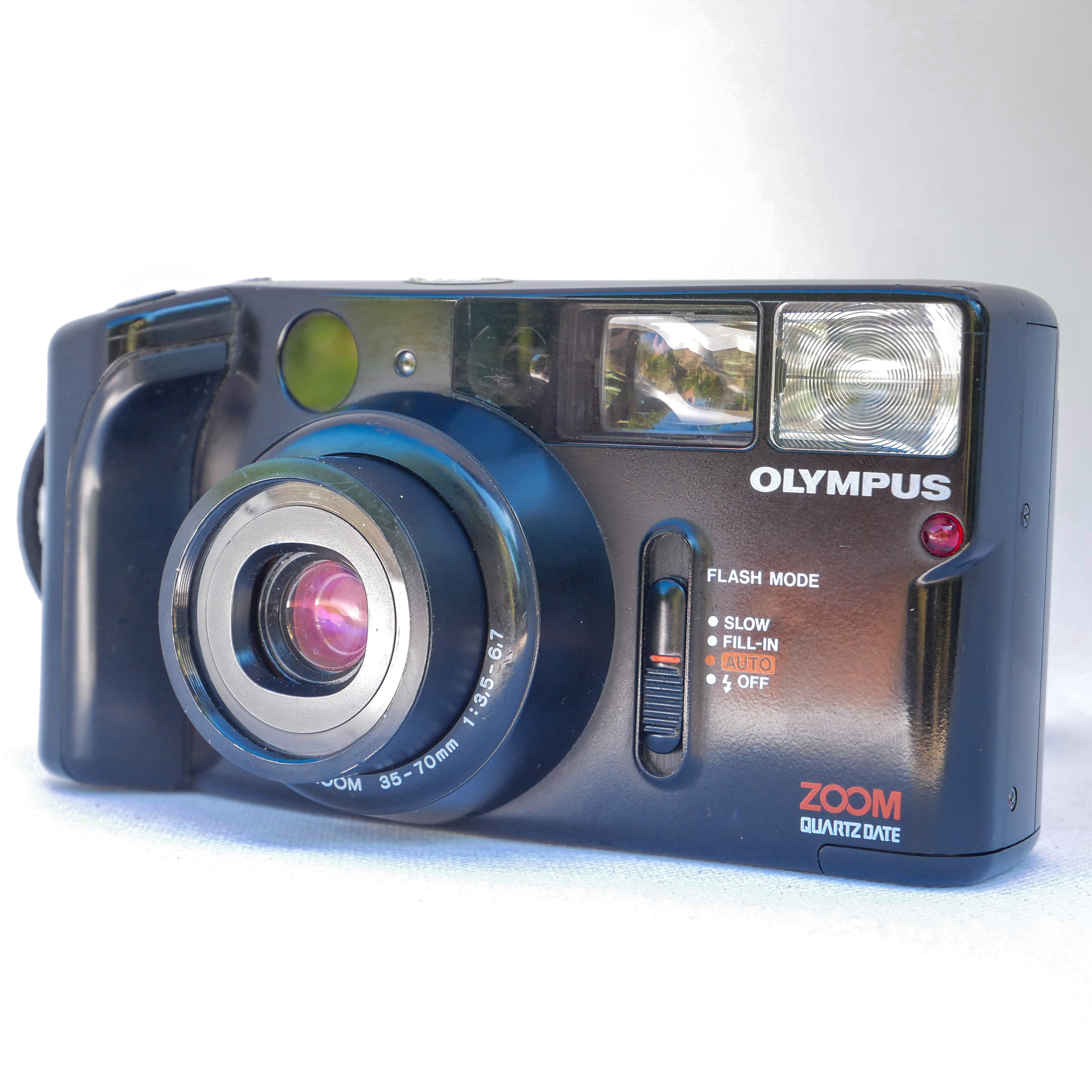 Vintage Olympus AZ-1 Zoom Film Camera Tested and Working Classic