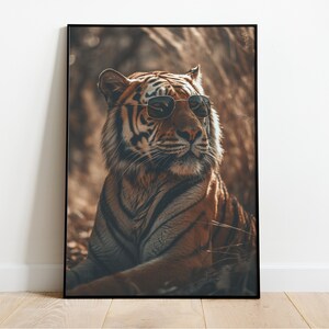 Tiger Printable - Tiger Print - Animal Print - Digital Download - Animal Printables - Animal Wall Art - Animal Gallery - Wall Art - Tiger