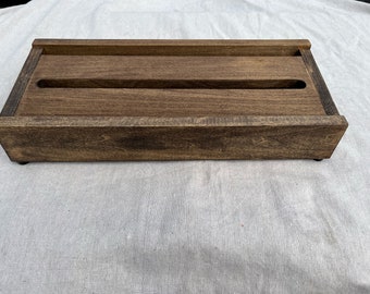FireBrand Handcrafted Wooden Pedalboard | Poplar (18" x 7.75" x 3.5")