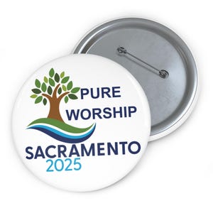 Sacramento Special Convention Custom Pin Buttons