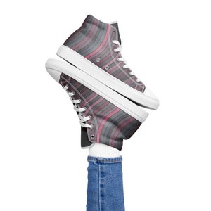 Rosie&#39;s Wave - Women’s high top canvas shoes