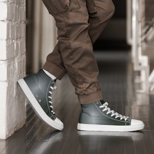 Last Light - Men’s custom high top shoes