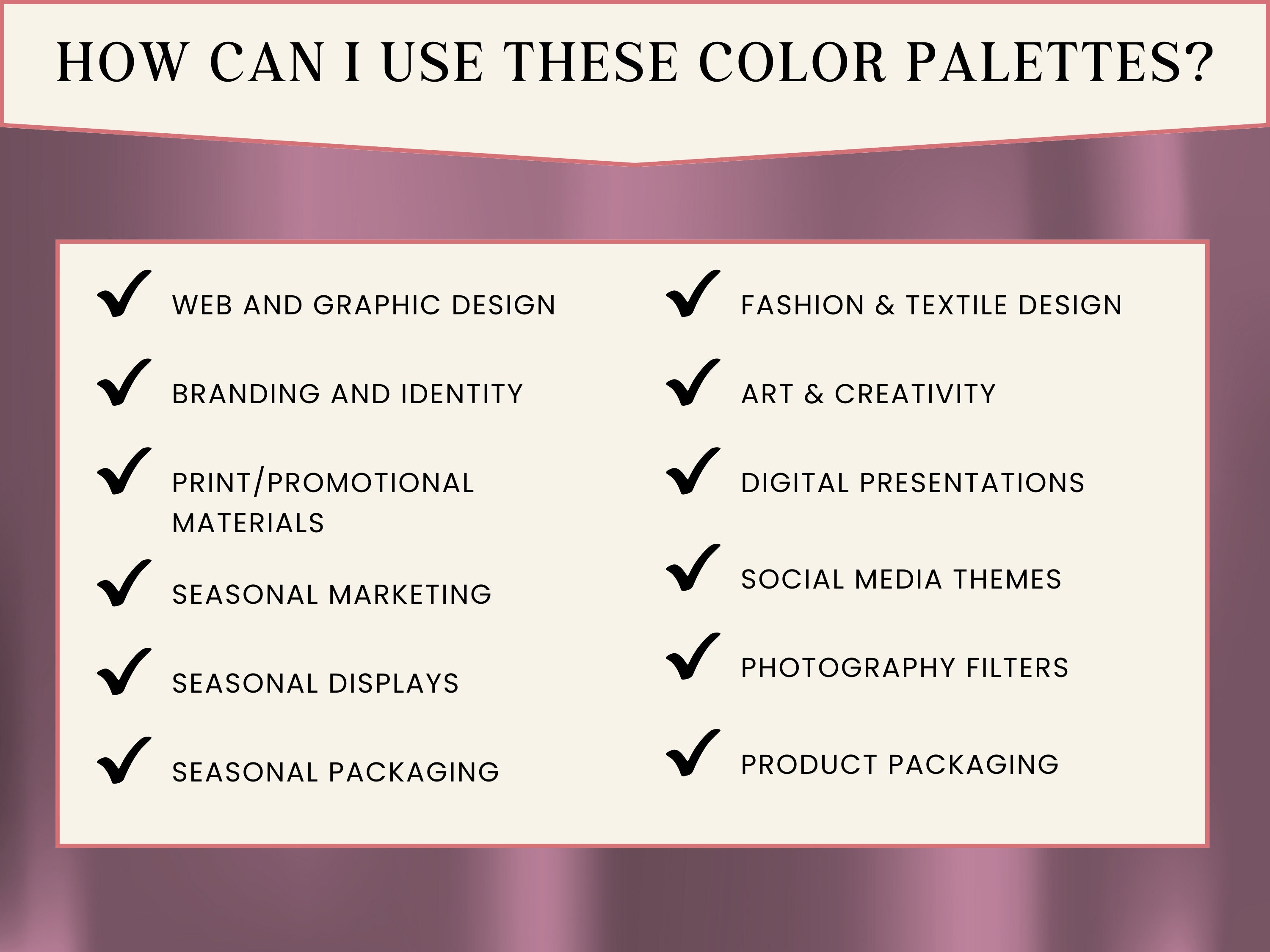 Color Palette Brand Kit, Hex Codes, Fall Scenes, INSTANT DOWNLOAD ...