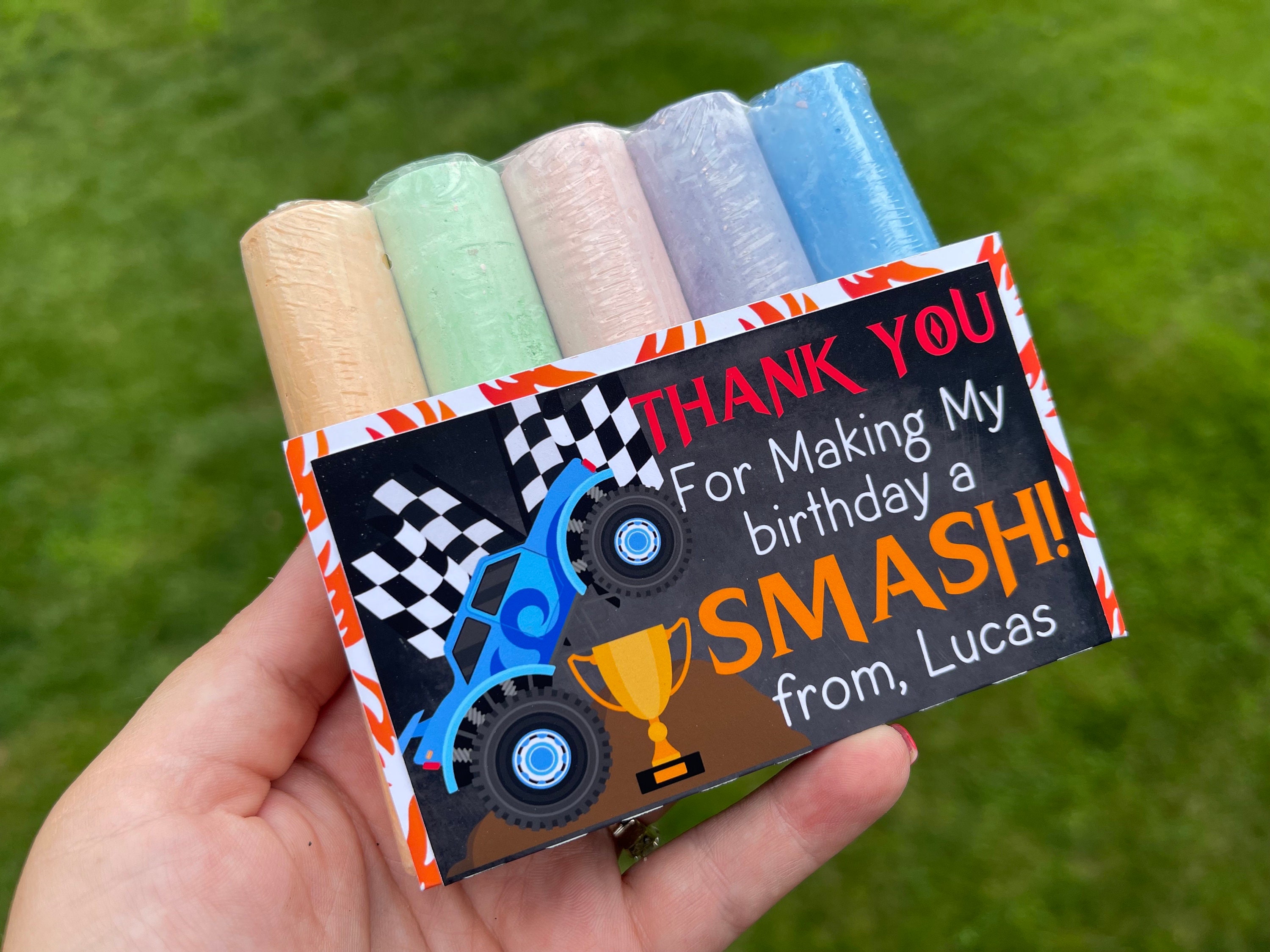 Custom and Personalized Chalk Party Favor Chalk Unique Etsy