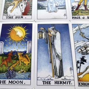 PREORDER! Aqua Tarot Deck: 78 Cards, Guidebook & Velvet Pouch