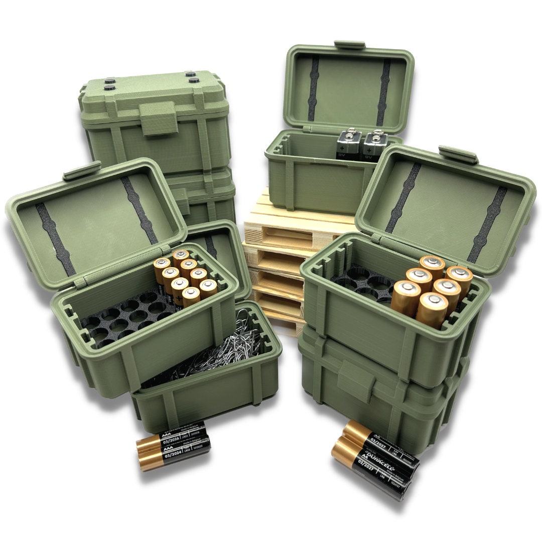 Military Rang Box Military Storage Boxes HOMESTEAD 50 Cal Metal Ammo Can New Steel